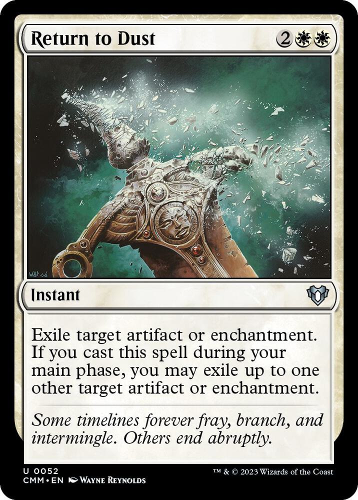 Return to Dust (52) [Commander Masters]