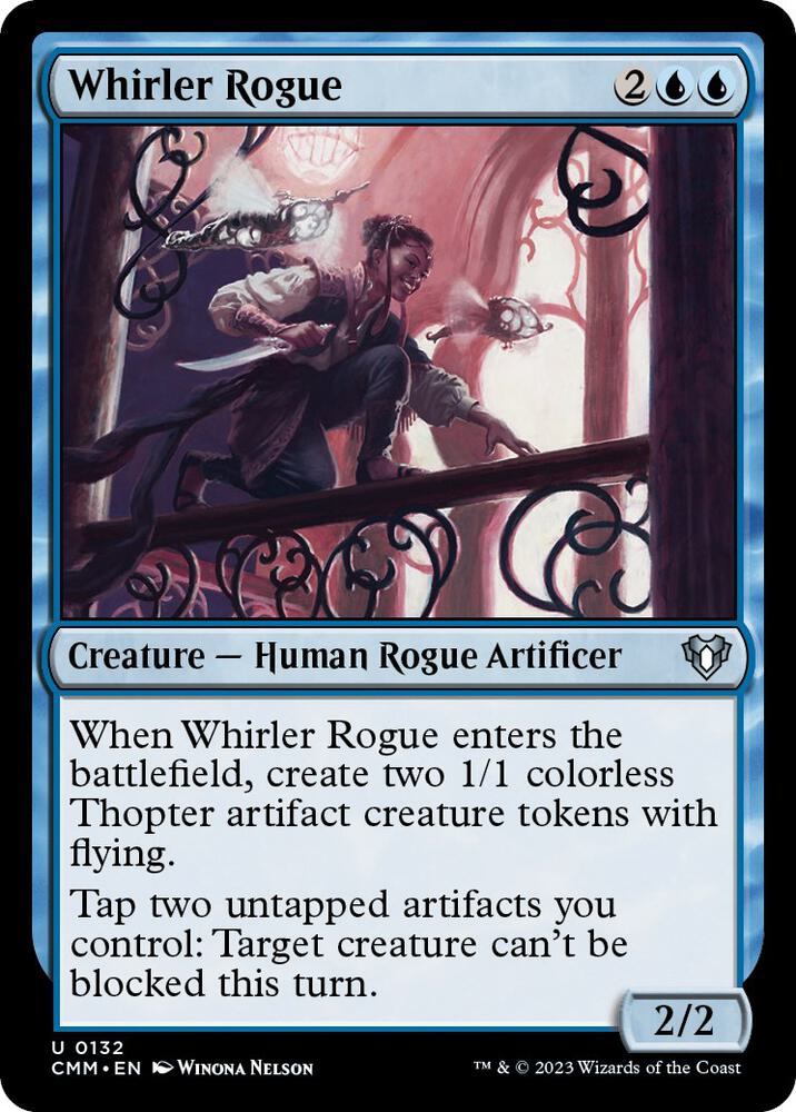 Whirler Rogue (132) [Commander Masters]