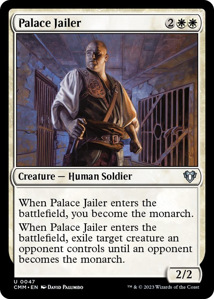 Palace Jailer (47) [Commander Masters]