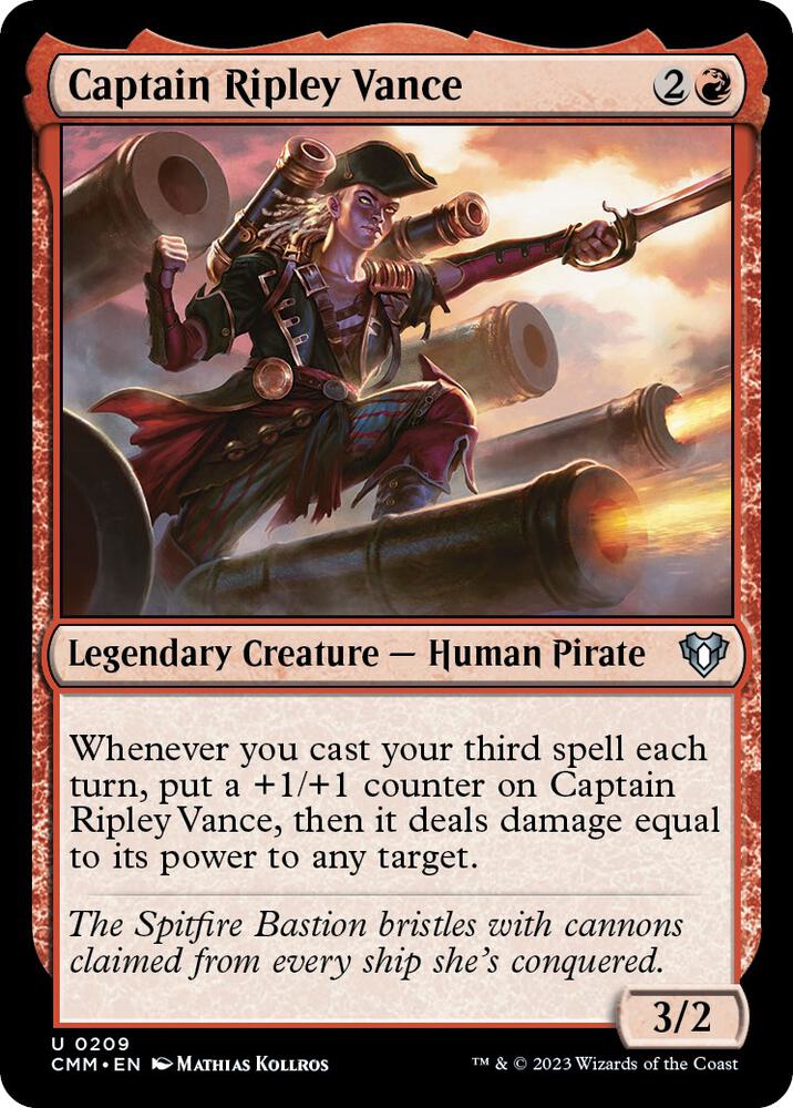 Captain Ripley Vance (209) [Commander Masters]