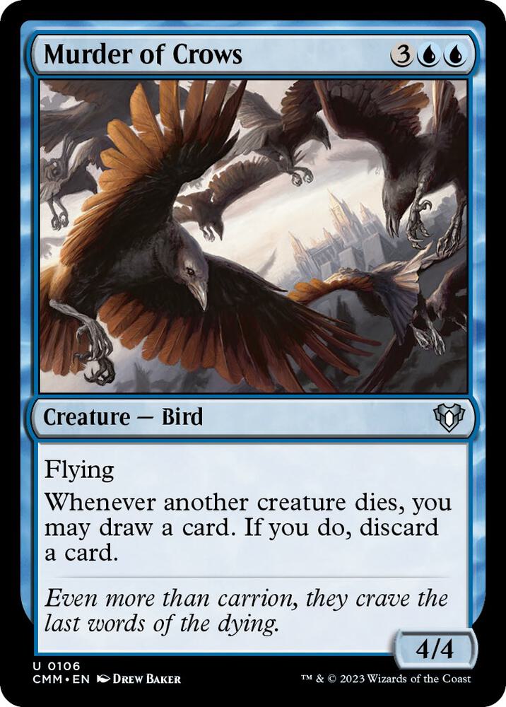 Murder of Crows (106) [Commander Masters]