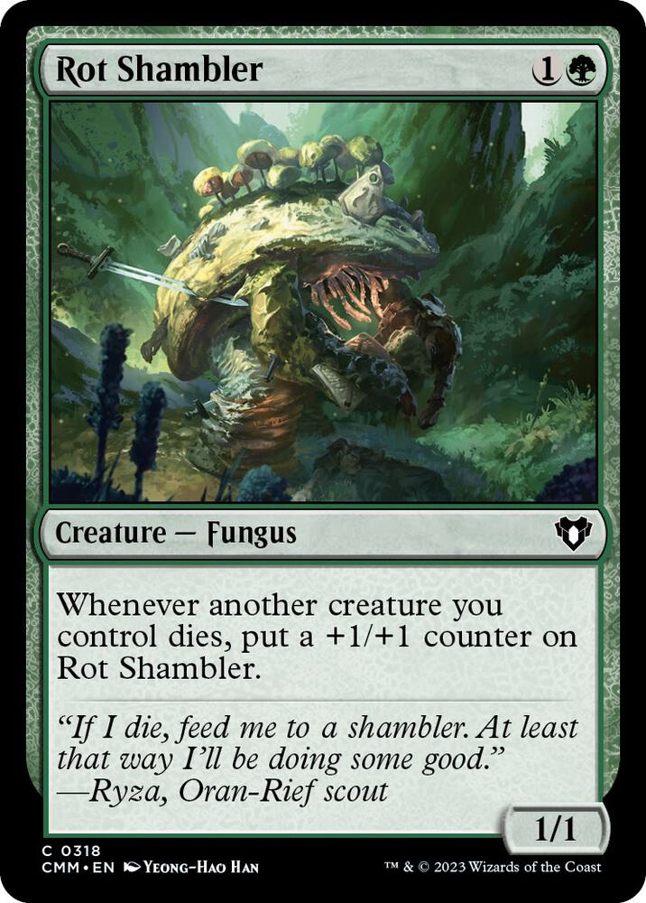Rot Shambler (318) [Commander Masters]