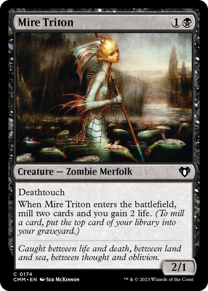 Mire Triton (174) [Commander Masters]
