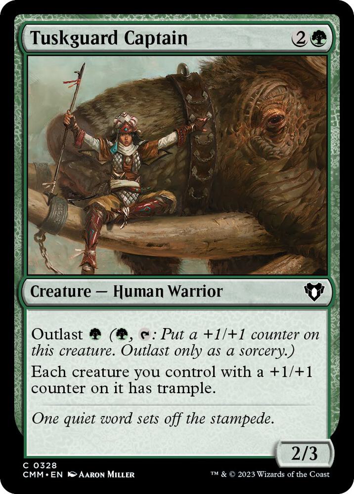 Tuskguard Captain (328) [Commander Masters]