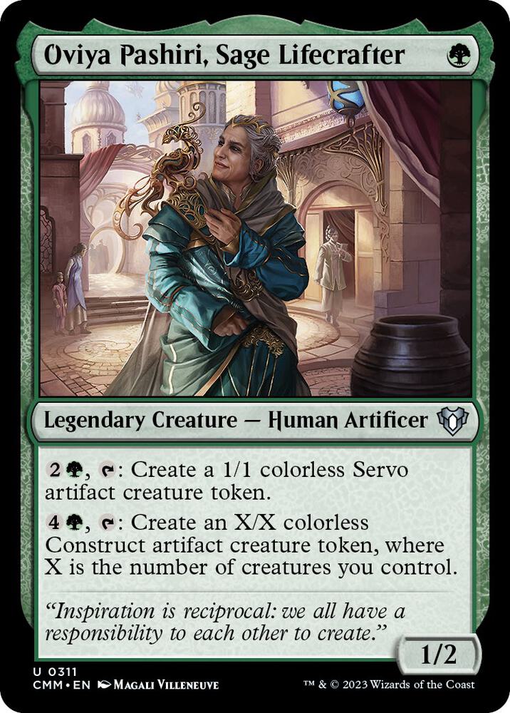 Oviya Pashiri, Sage Lifecrafter (311) [Commander Masters]