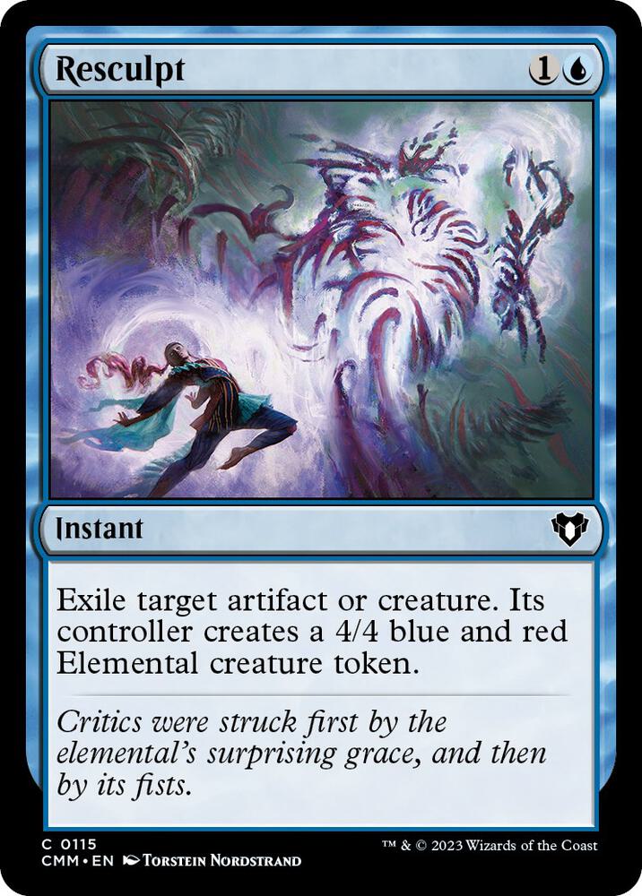 Resculpt (115) [Commander Masters]