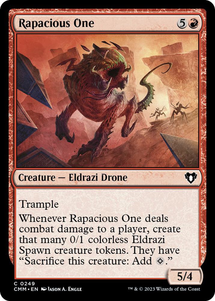 Rapacious One (249) [Commander Masters]