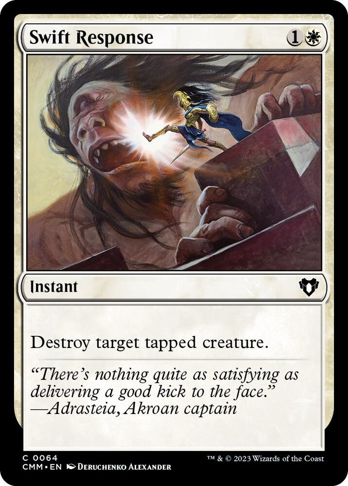 Swift Response (64) [Commander Masters]