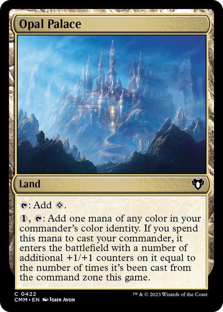 Opal Palace (422) [Commander Masters]