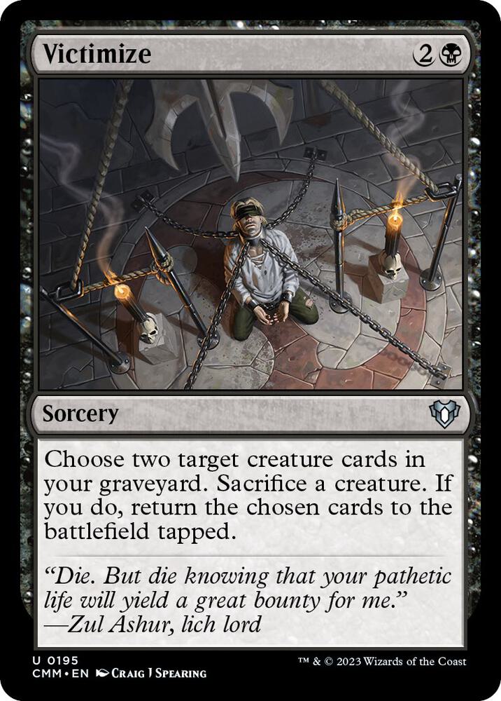 Victimize (195) [Commander Masters]