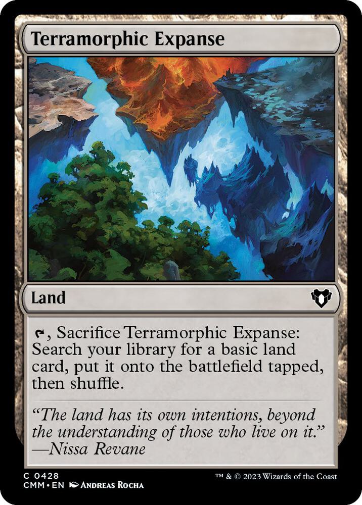 Terramorphic Expanse (428) [Commander Masters]