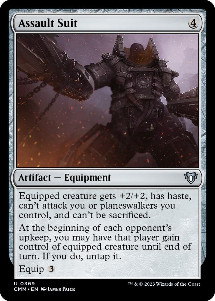 Assault Suit (369) [Commander Masters]