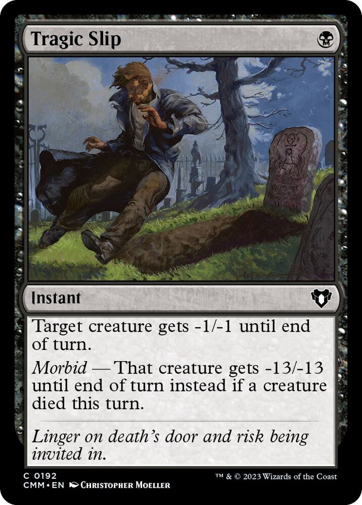 Tragic Slip (192) [Commander Masters]