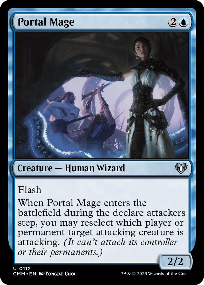 Portal Mage (112) [Commander Masters]