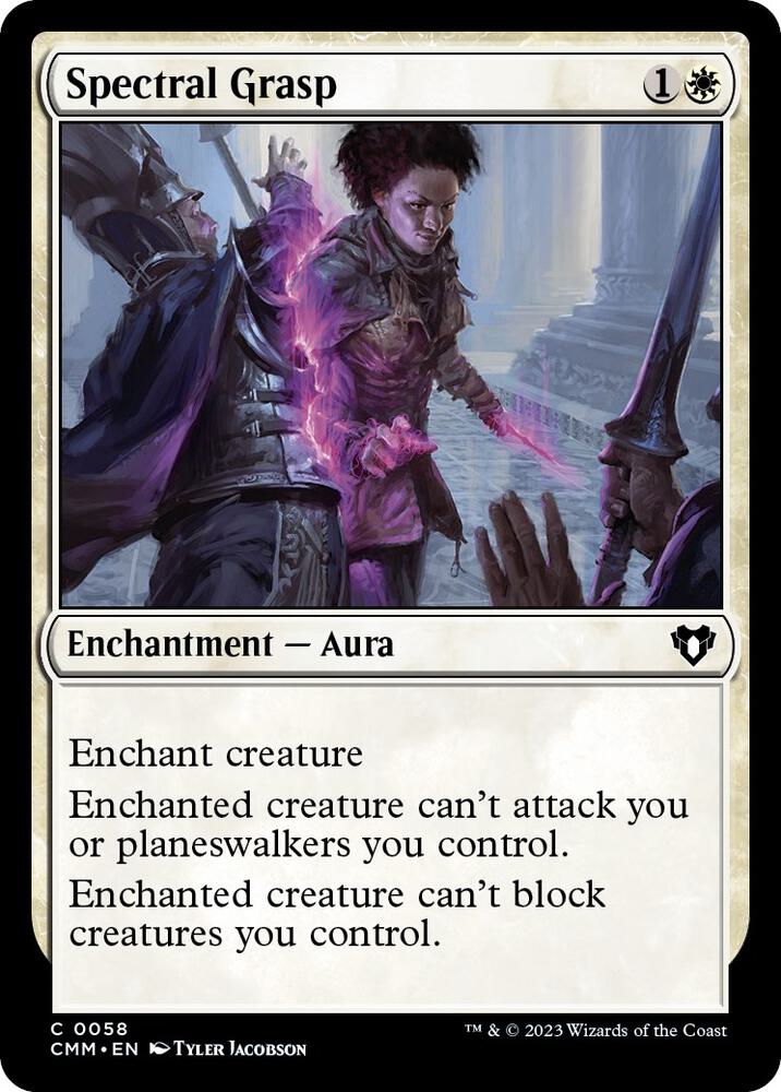 Spectral Grasp (58) [Commander Masters]