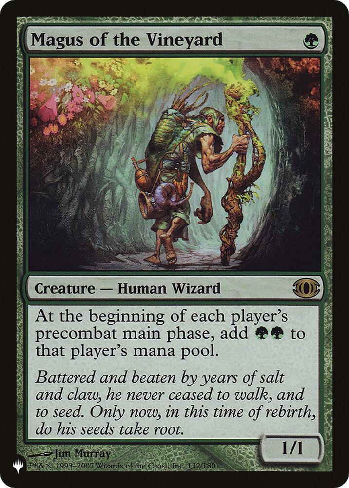 Magus of the Vineyard (132/180) [The List]