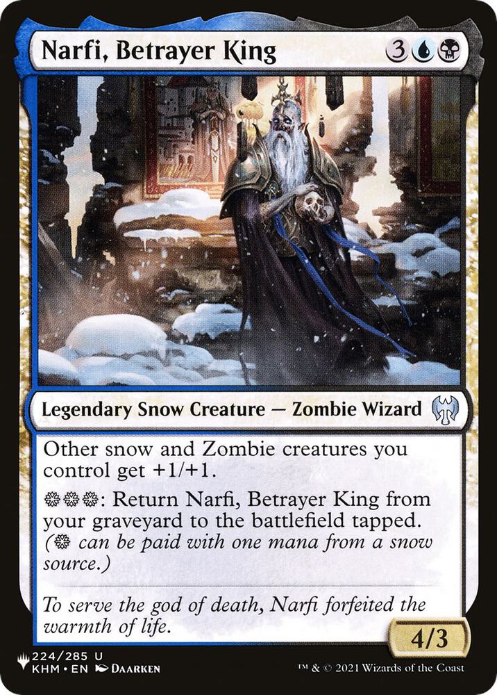 Narfi, Betrayer King (224/285) [The List]