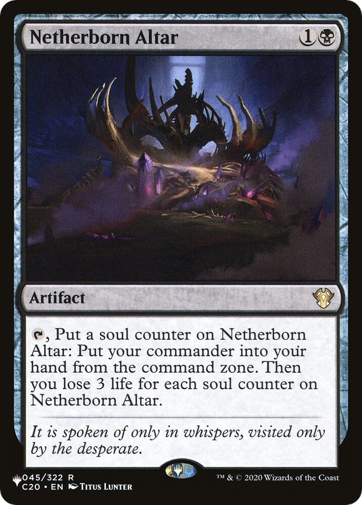 Netherborn Altar (045/322) [The List]