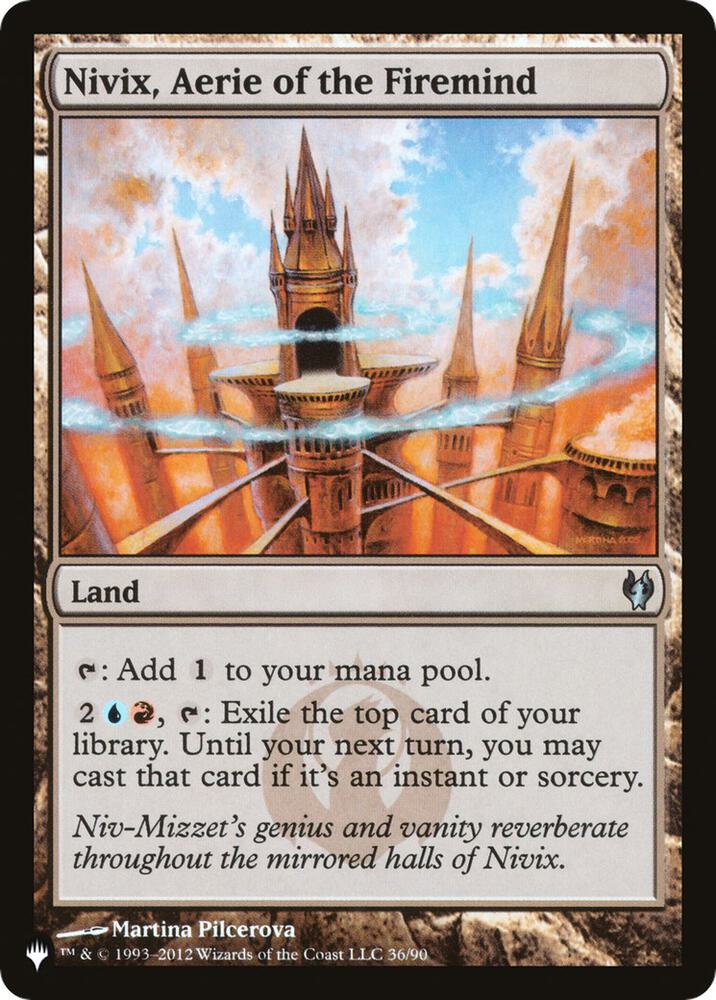 Nivix, Aerie of the Firemind (36/90) [The List]