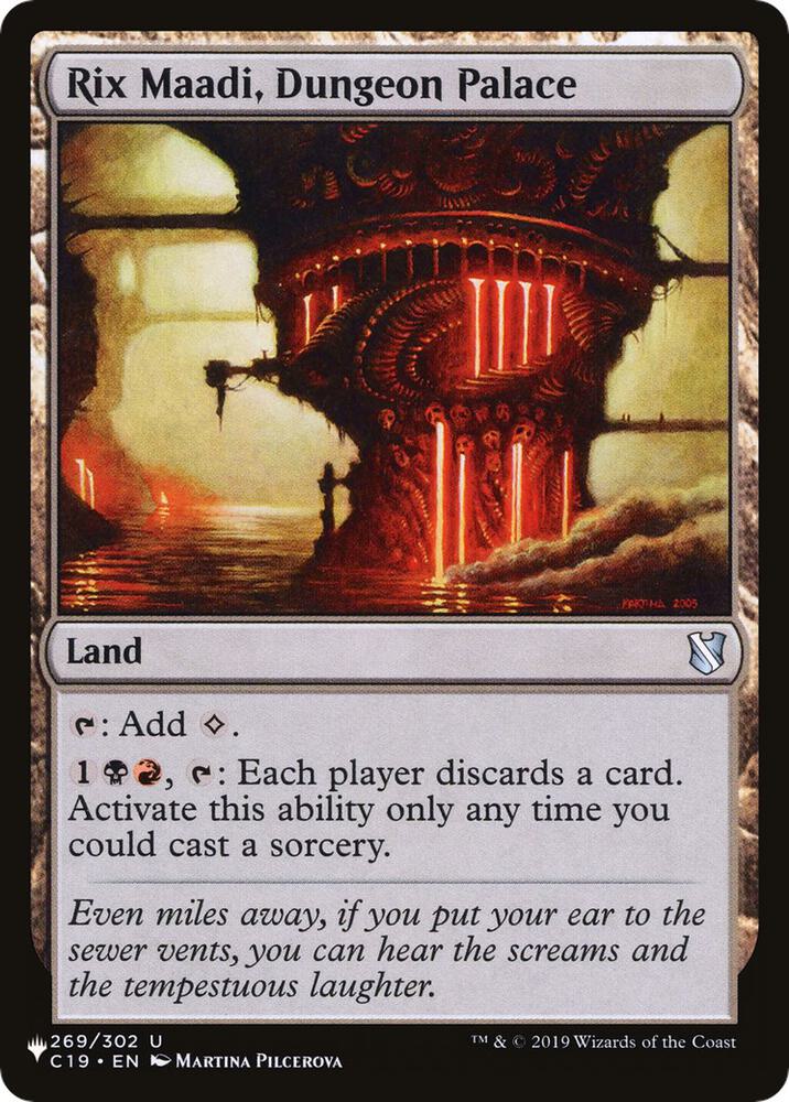 Rix Maadi, Dungeon Palace (269/302) [The List]
