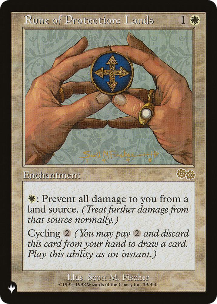 Rune of Protection: Lands (39/350) [The List]