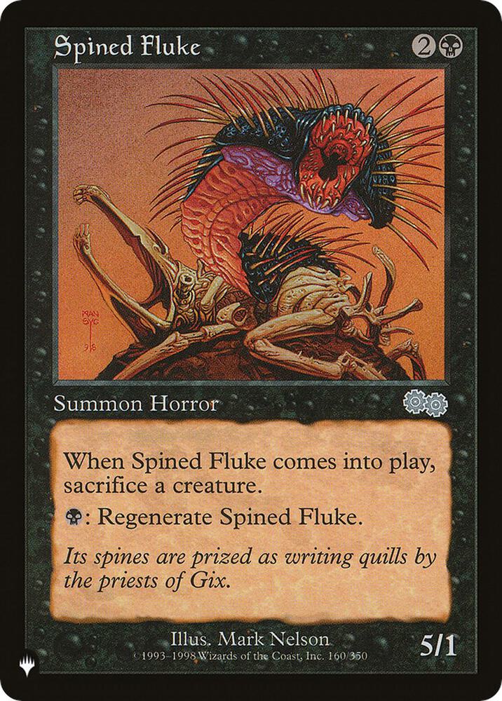 Spined Fluke (160/350) [The List]