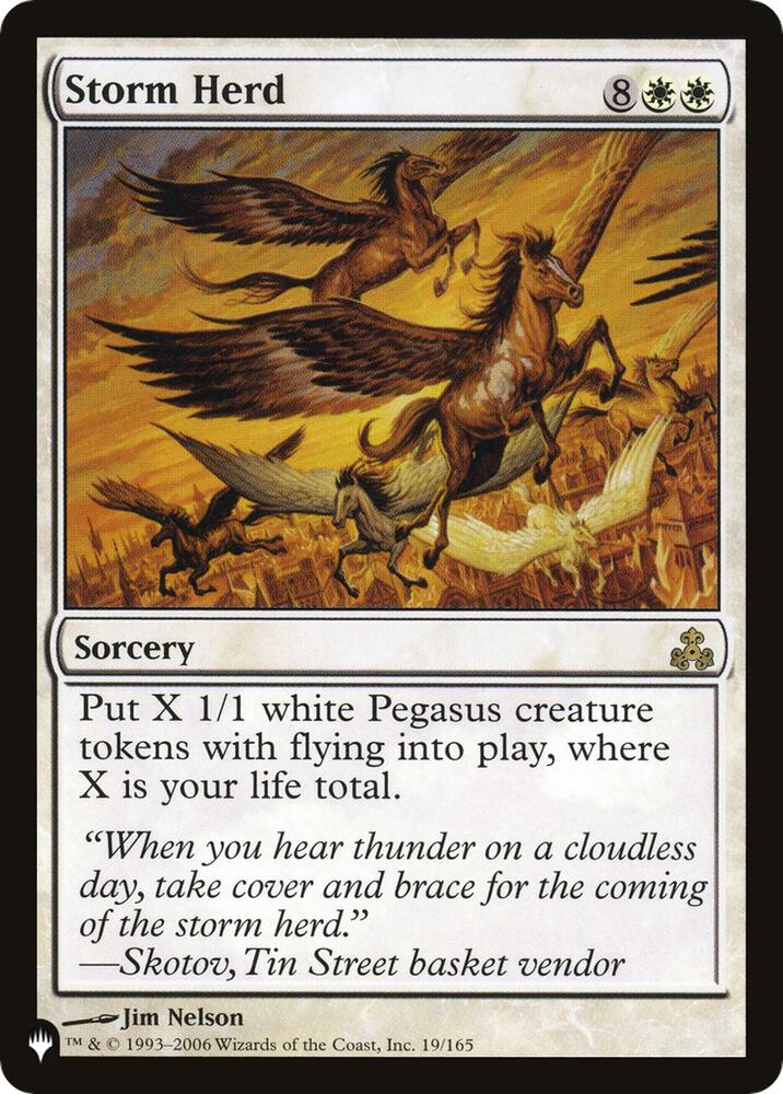 Storm Herd (19/165) [The List]