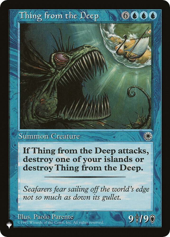 Thing from the Deep (POR-73) [The List]