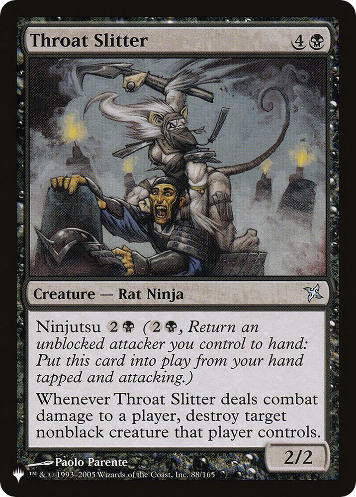 Throat Slitter (88/165) [The List]