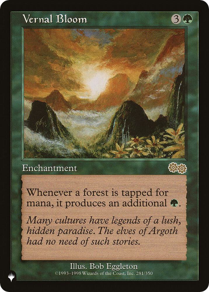 Vernal Bloom (281/350) [The List]