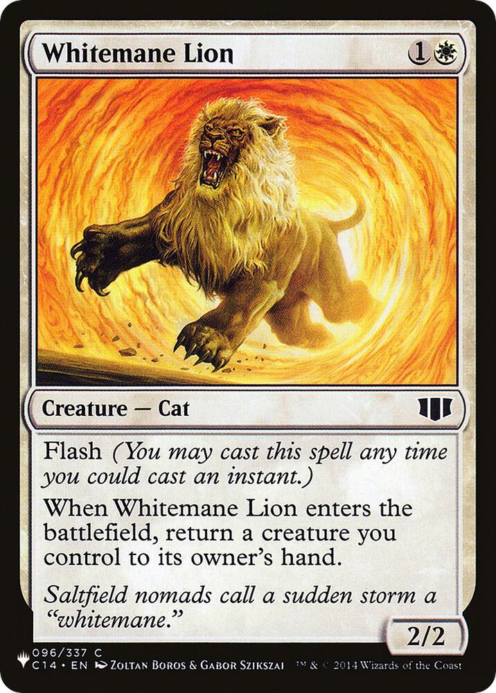 Whitemane Lion (C14) (096/337) [The List]
