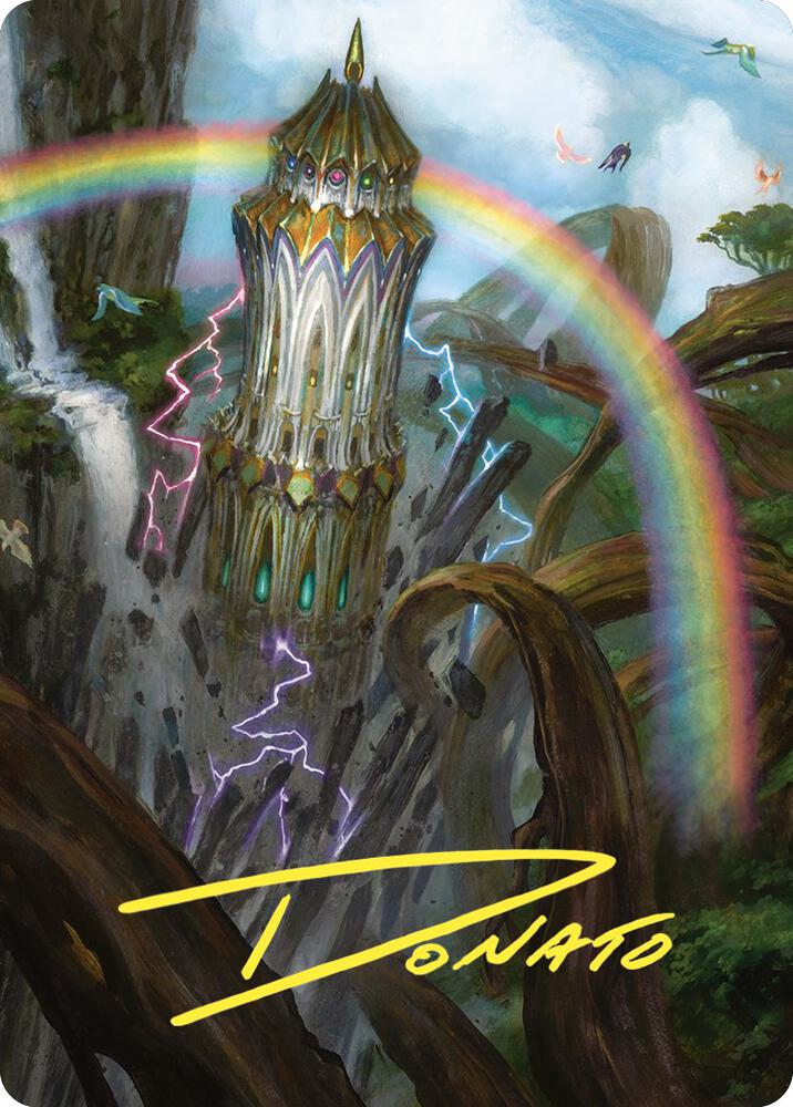 Command Tower Art Card (Gold-Stamped Signature) (47) [Commander Masters Art Series]
