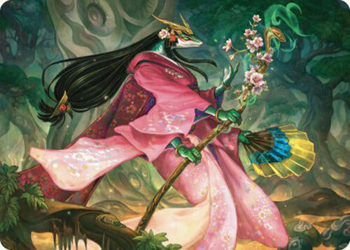 Sakiko, Mother of Summer Art Card (24) [Commander Masters Art Series]