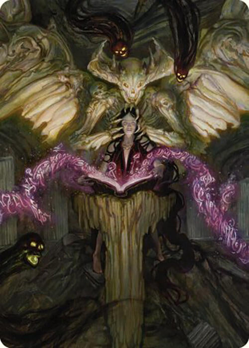 Demonic Tutor Art Card (64) [Commander Masters Art Series]