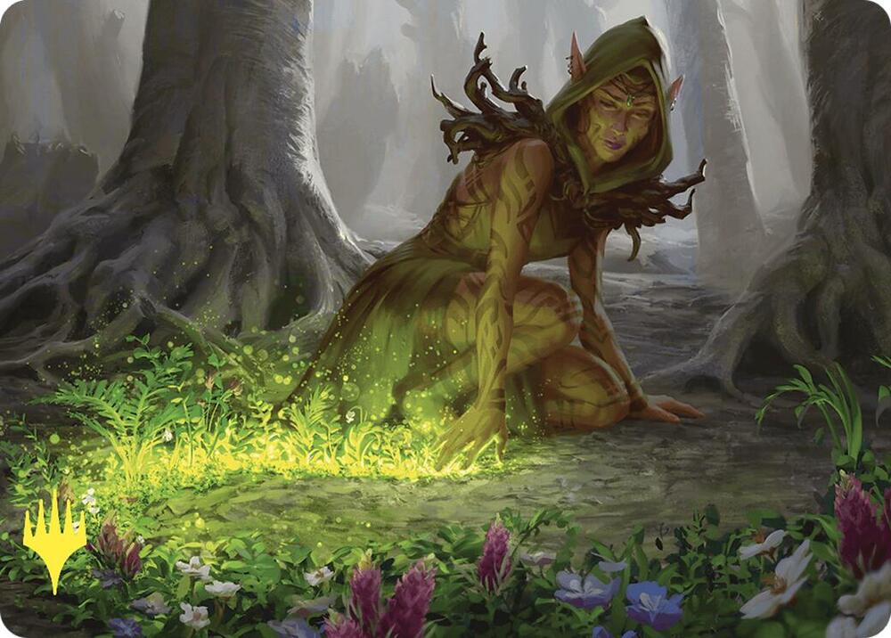 Skyshroud Claim Art Card (Gold-Stamped) (25) [Commander Masters Art Series]