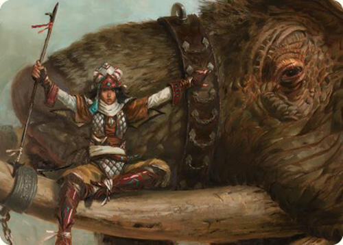 Tuskguard Captain Art Card (16) [Commander Masters Art Series]