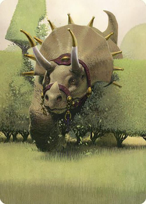 Regal Behemoth Art Card (43) [Commander Masters Art Series]