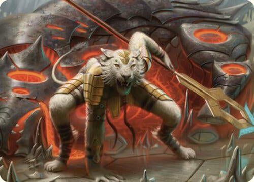 Sunspear Shikari Art Card (4) [Commander Masters Art Series]