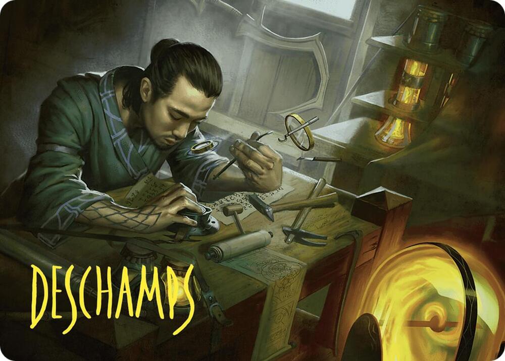 Renowned Weaponsmith Art Card (Gold-Stamped Signature) (10) [Commander Masters Art Series]
