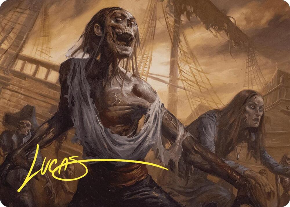 Rise from the Tides Art Card (Gold-Stamped Signature) (11) [Commander Masters Art Series]