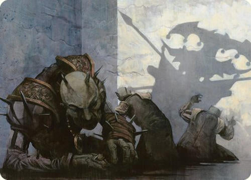 Decree of Pain Art Card (14) [Commander Masters Art Series]