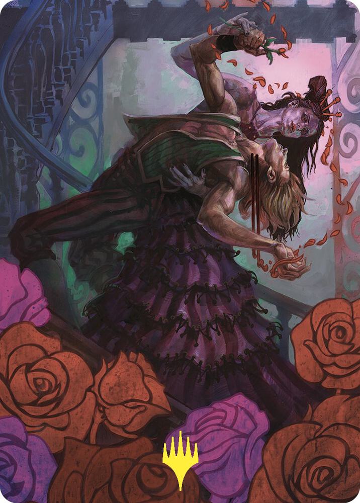 Exsanguinate Art Card (2) (Gold-Stamped) (37) [Commander Masters Art Series]