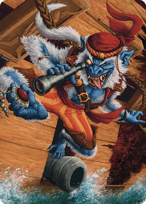 Treasure Nabber Art Card (40) [Commander Masters Art Series]
