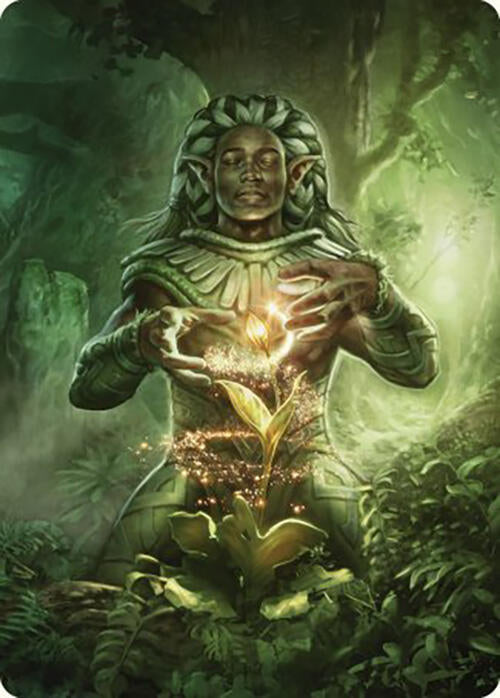 Elvish Mystic Art Card (41) [Commander Masters Art Series]
