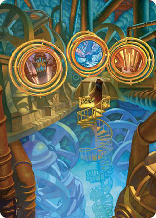 Extraplanar Lens Art Card (46) [Commander Masters Art Series]