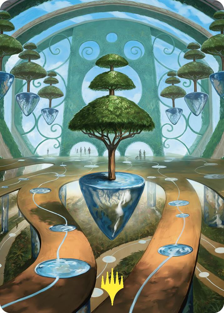 Rejuvenating Springs Art Card (Gold-Stamped) (48) [Commander Masters Art Series]