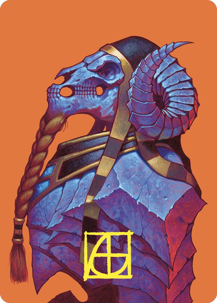 Neheb, the Eternal Art Card (Gold-Stamped Signature) (55) [Commander Masters Art Series]