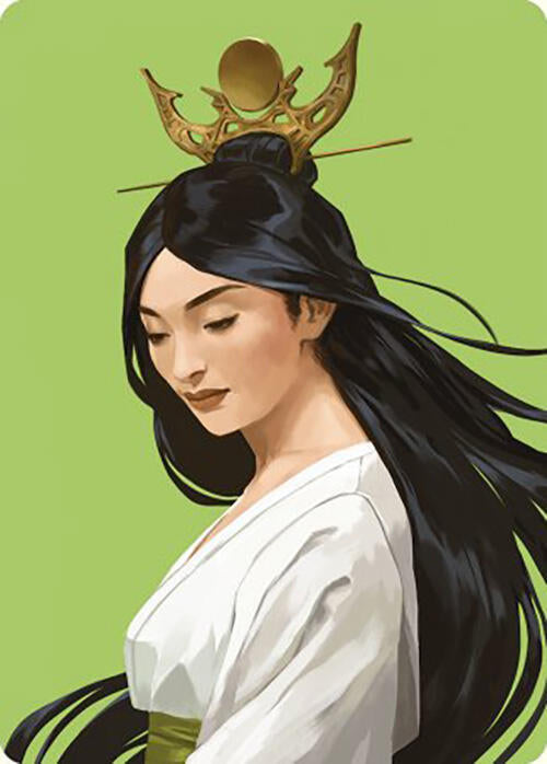 Azusa, Lost but Seeking Art Card (56) [Commander Masters Art Series]