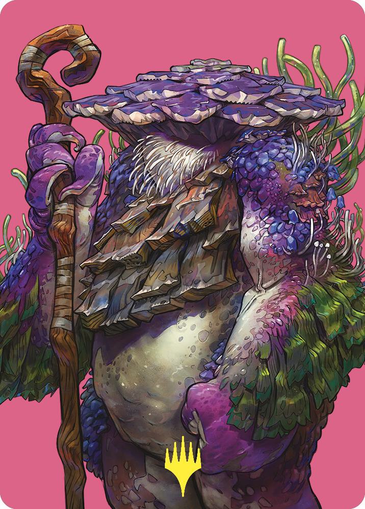 Slimefoot, the Stowaway Art Card (Gold-Stamped) (59) [Commander Masters Art Series]