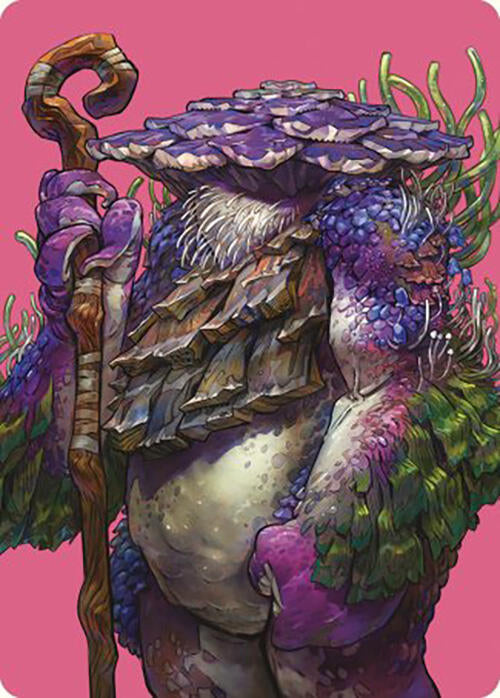 Slimefoot, the Stowaway Art Card (59) [Commander Masters Art Series]